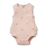 Baby [0-23M] Wilson & Frenchy All In One | Wilson And Frenchy Organic Ruffle Bodysuit Petit Soleil