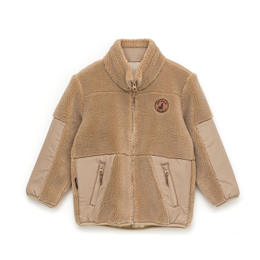 Child [2-14] Crywolf Outerwear | Crywolf Yeti Jacket - Camel