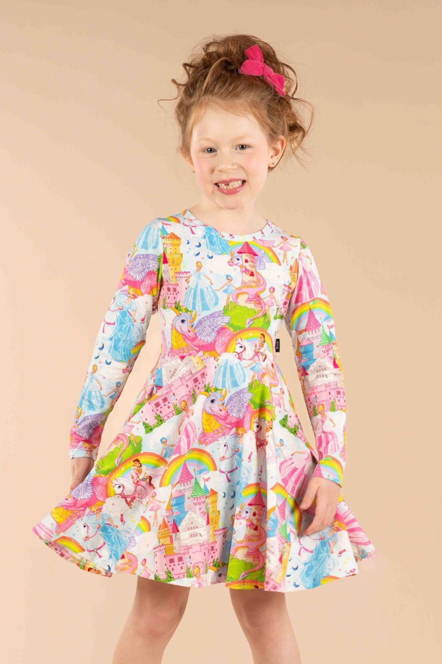 Child [2-14] Rock Your Baby Dresses | Rock Your Baby Castles In The Air Waisted Dress