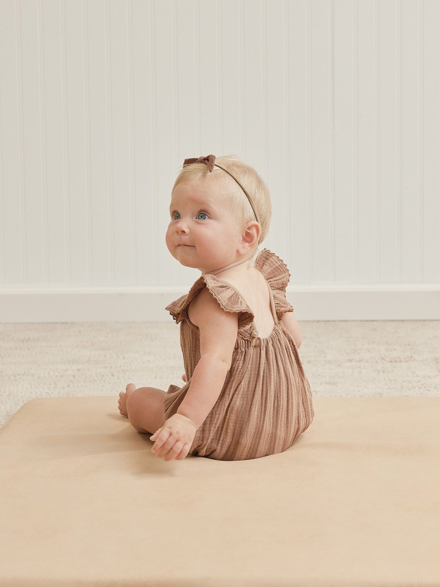 Baby [0-23M] Quincy Mae Hair Accessories | Quincy Mae Little Knot Headband | Sienna - Brown