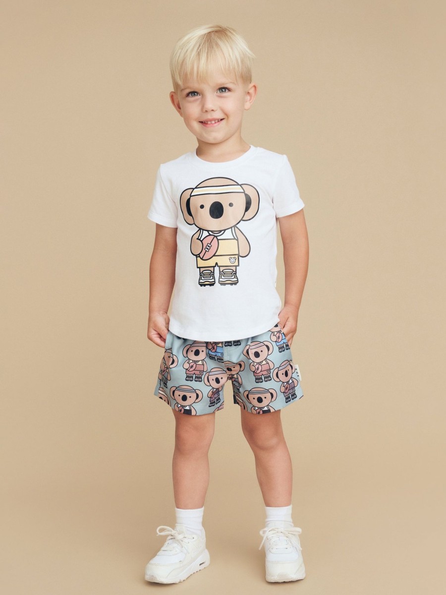 Child [2-14] Huxbaby Swim | Huxbaby Sporty Koala Swim Short