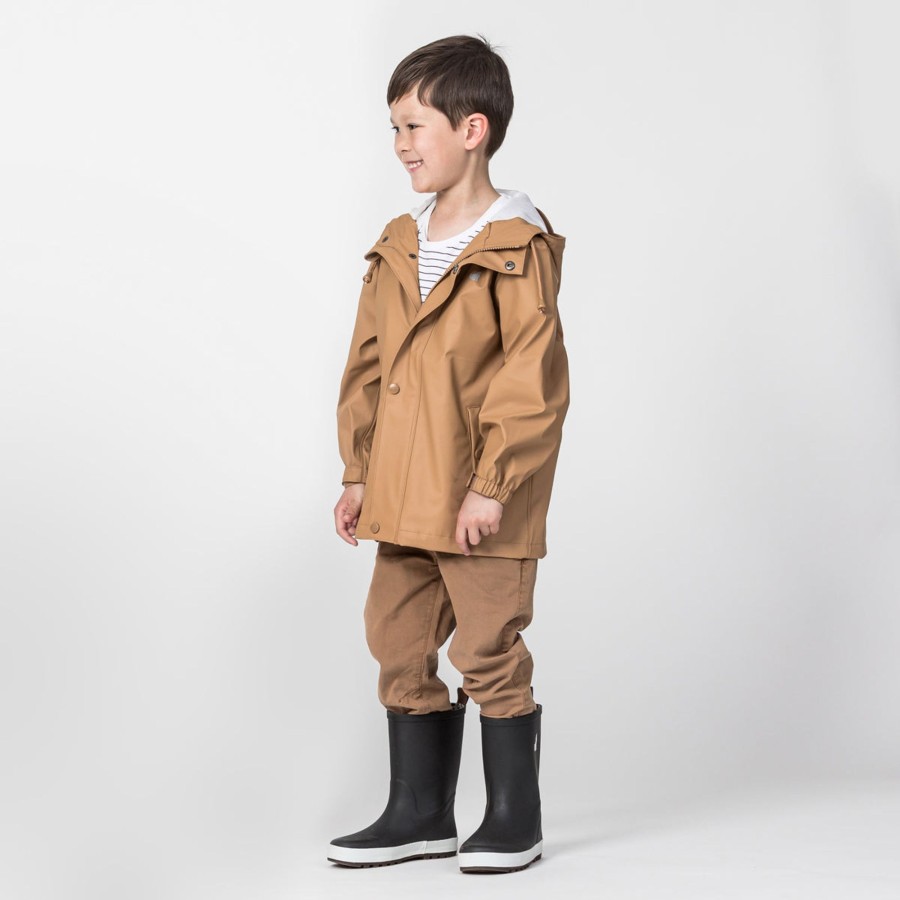 Baby [0-23M] Crywolf Rainwear | Crywolf Play Jacket - Tan