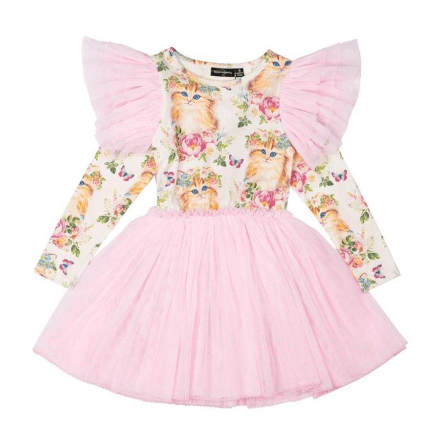 Child [2-14] Rock Your Baby Dresses | Rock Your Baby Kitty Kats Circus Dress