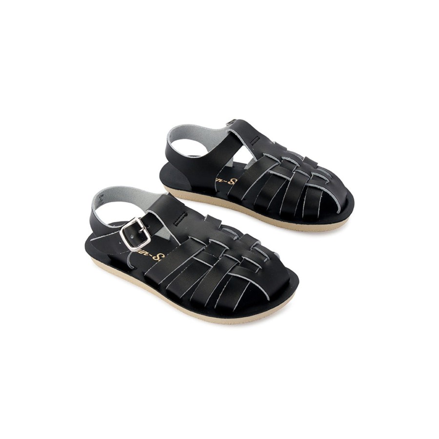 Baby [0-23M] Saltwater Sandals Footwear | Saltwater Sandals Sun San Sailor Black