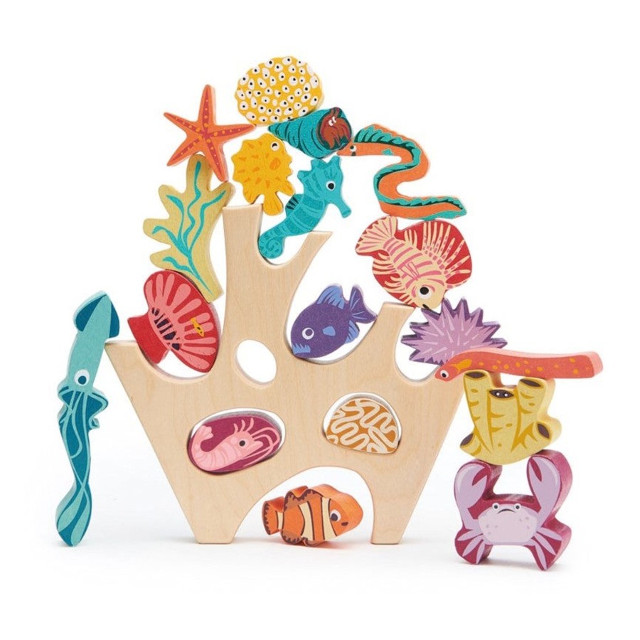 Play + Learn Tenderleaf Animals | Stacking Coral Reef