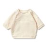 Child [2-14] Wilson & Frenchy Jumpers | Wilson And Frenchy Organic Terry Spliced Sweat - Eggnog