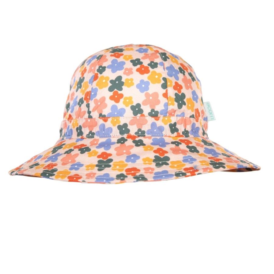 Child [2-14] Acorn Hats | Acorn Wide Brim Sunhat - Flower Field