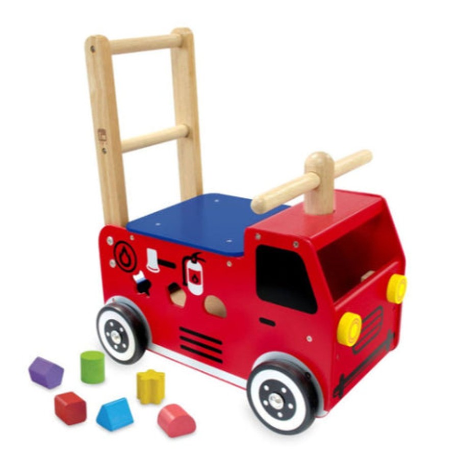 Play + Learn I'm Toy Vehicles | Walk And Ride Fire Engine Sorter