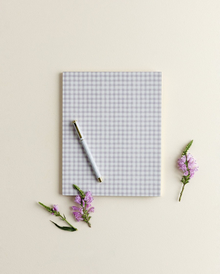 Grown Ups Emma Kate Co. | Emma Kate Co. Notebook | Grande | Lilac Gingham