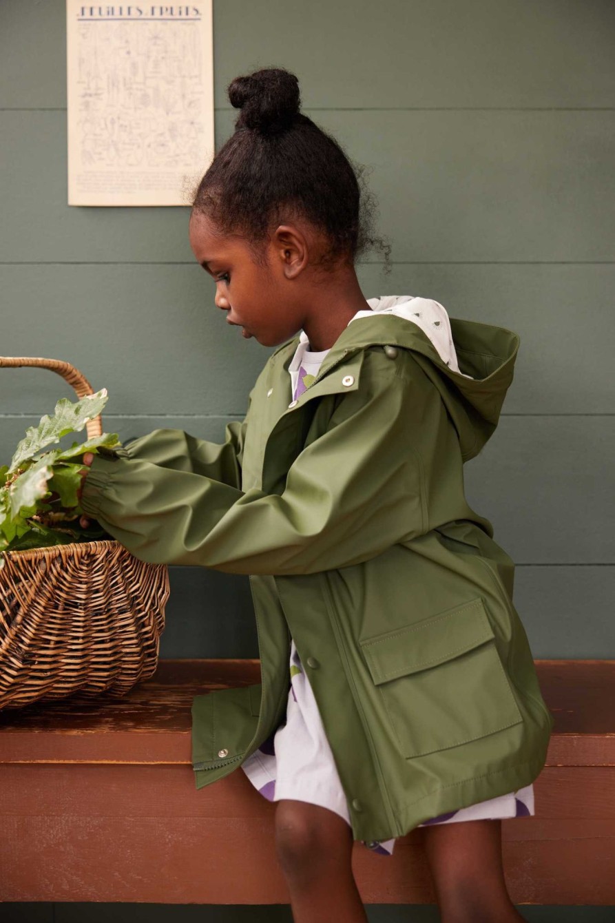 Baby [0-23M] Nature Baby Rainwear | Nature Baby Raincoat - Thyme