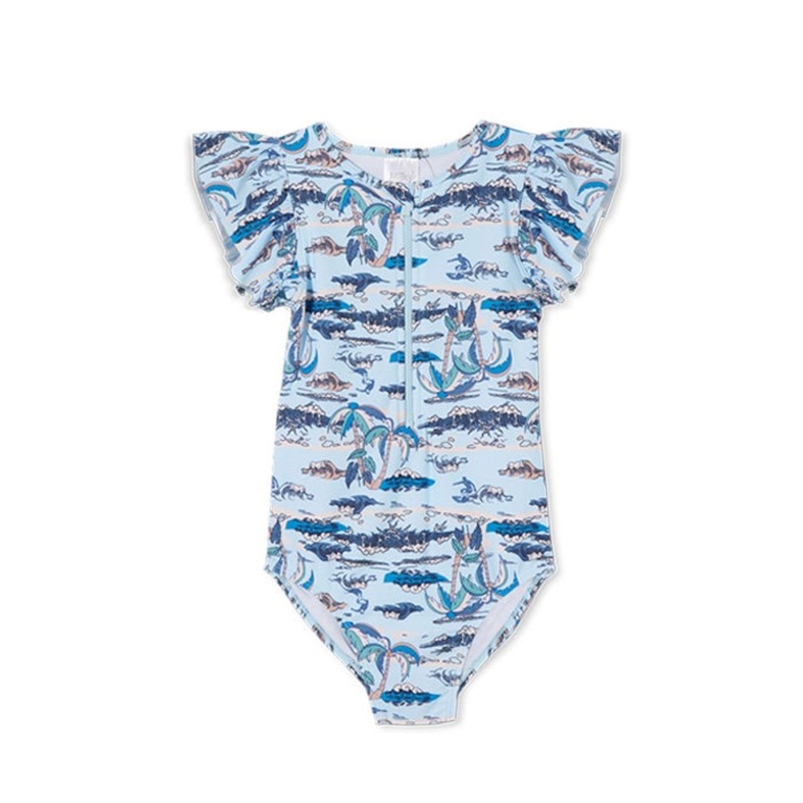 Child [2-14] Milky Swim | Milky Eden Swimsuit - Ice Blue