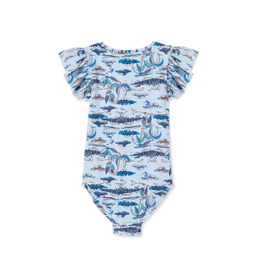 Child [2-14] Milky Swim | Milky Eden Swimsuit - Ice Blue