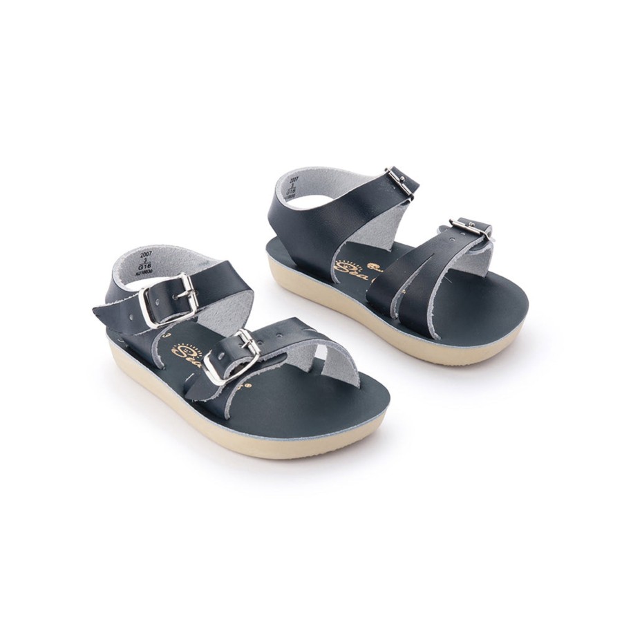 Baby [0-23M] Saltwater Sandals Footwear | Saltwater Sandals Sun San Sea Wee Navy