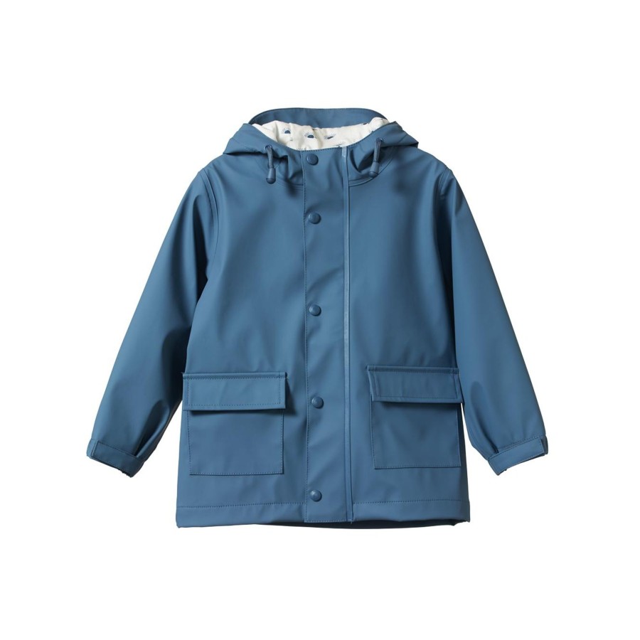 Child [2-14] Nature Baby Rainwear | Nature Baby Raincoat - Sky Blue