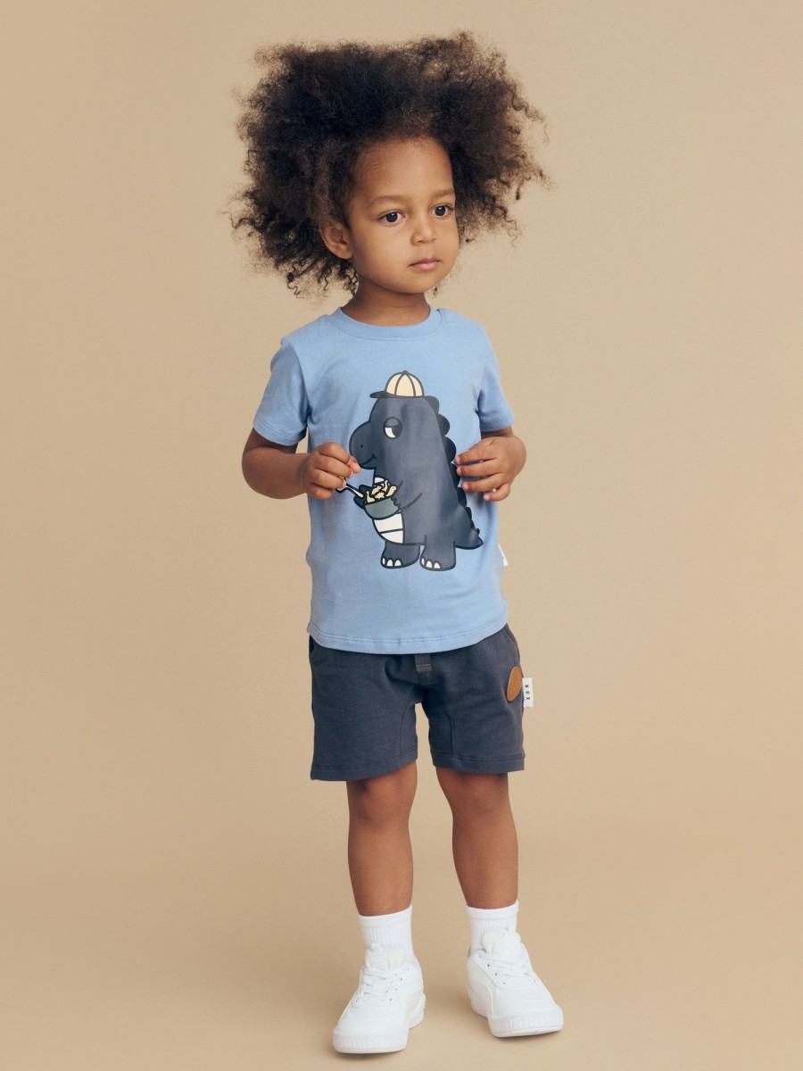 Child [2-14] Huxbaby Bottoms | Huxbaby Ink Slouch Shorts