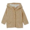 Baby [0-23M] Milky Knitwear | Milky Baby Knit Hooded Jacket