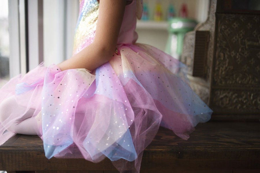 Play + Learn Great Pretenders Dress Ups | Rainbow Fairy Dress With Wings