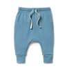 Baby [0-23M] Wilson & Frenchy Bottoms | Wilson And Frenchy Organic Rib Pant Sky Blue