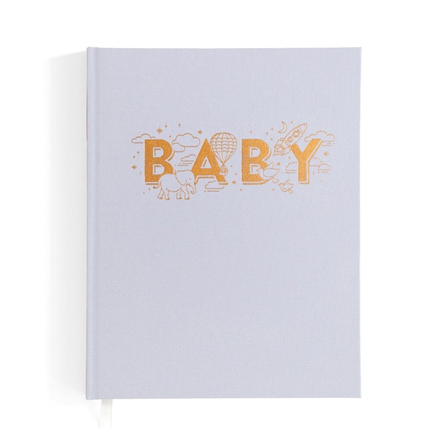 Grown Ups Fox & Fallow | Fox & Fallow Baby Book - Grey