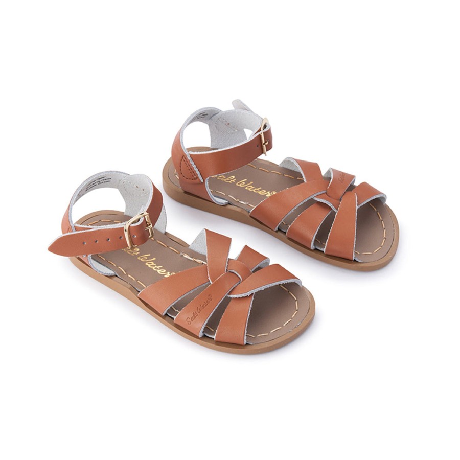 Child [2-14] Saltwater Sandals Footwear | Saltwater Sandals Original Tan