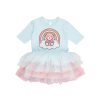 Baby [0-23M] Huxbaby Dresses | Huxbaby Cloud Bear Layered Ballet Dress