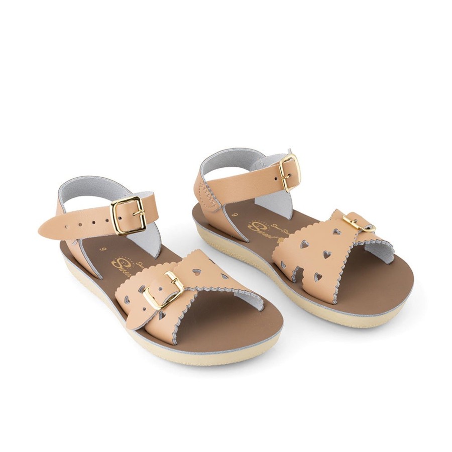 Baby [0-23M] Saltwater Sandals Footwear | Saltwater Sandals Sun San Sweetheart Latte