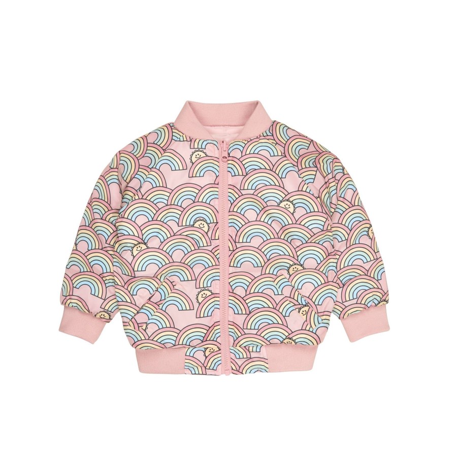 Baby [0-23M] Huxbaby Outerwear | Huxbaby Sunrise Reversible Bomber