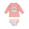 Child [2-14] Huxbaby Swim | Huxbaby Seacorn Friends Swim Set - Coral + Multi