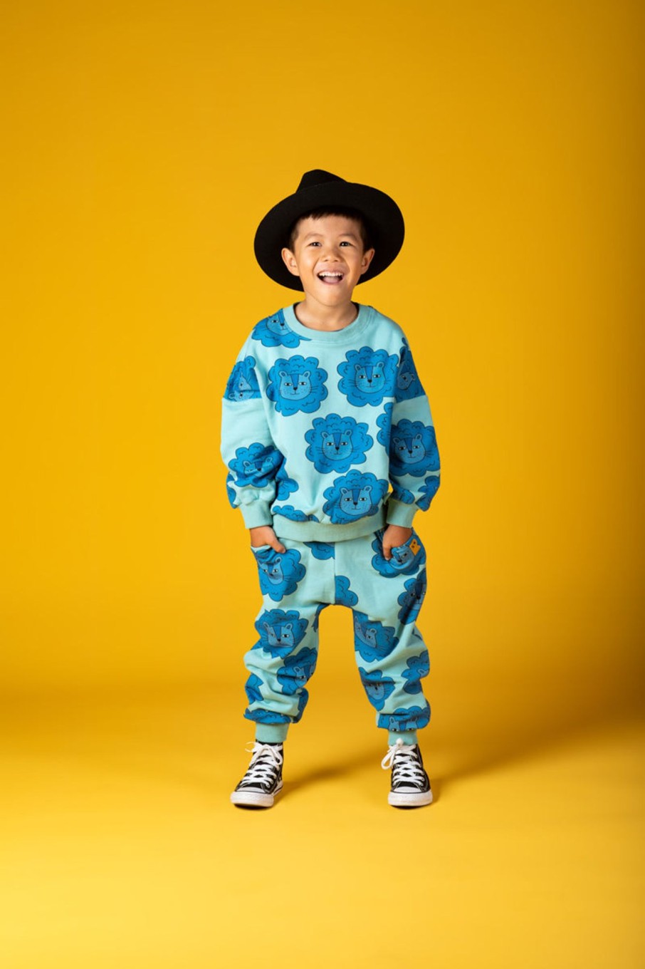 Child [2-14] Rock Your Baby Bottoms | Rock Your Baby Mane Event Blue Trackies