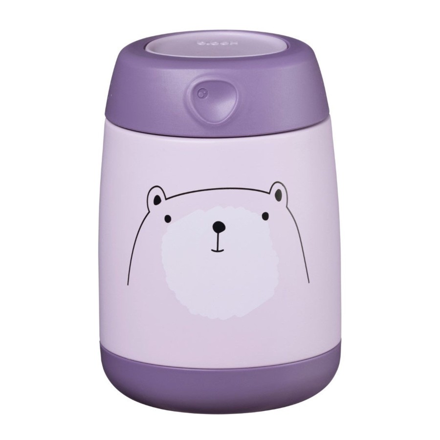 Child [2-14] B.Box Bags + Mealtime | B.Box Insulated Food Jar Mini - Bear Hugs