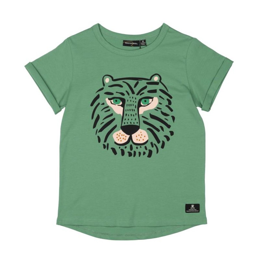 Child [2-14] Rock Your Baby Tops | Rock Your Baby The Eye Of The Tiger T-Shirt