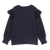 Child [2-14] Milky Jumpers | Milky Frill Knit Sweat - Navy