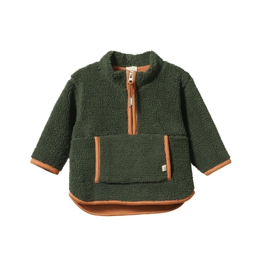 Child [2-14] Nature Baby Outerwear | Nature Baby Ranger Pullover - Thyme