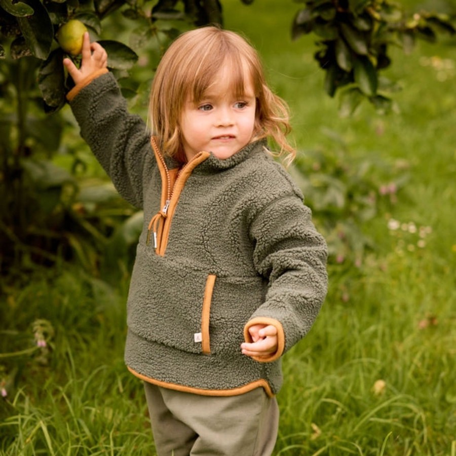 Child [2-14] Nature Baby Outerwear | Nature Baby Ranger Pullover - Thyme