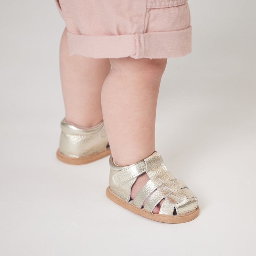 Baby [0-23M] Pretty Brave Footwear | Pretty Brave Baby Rio - Gold