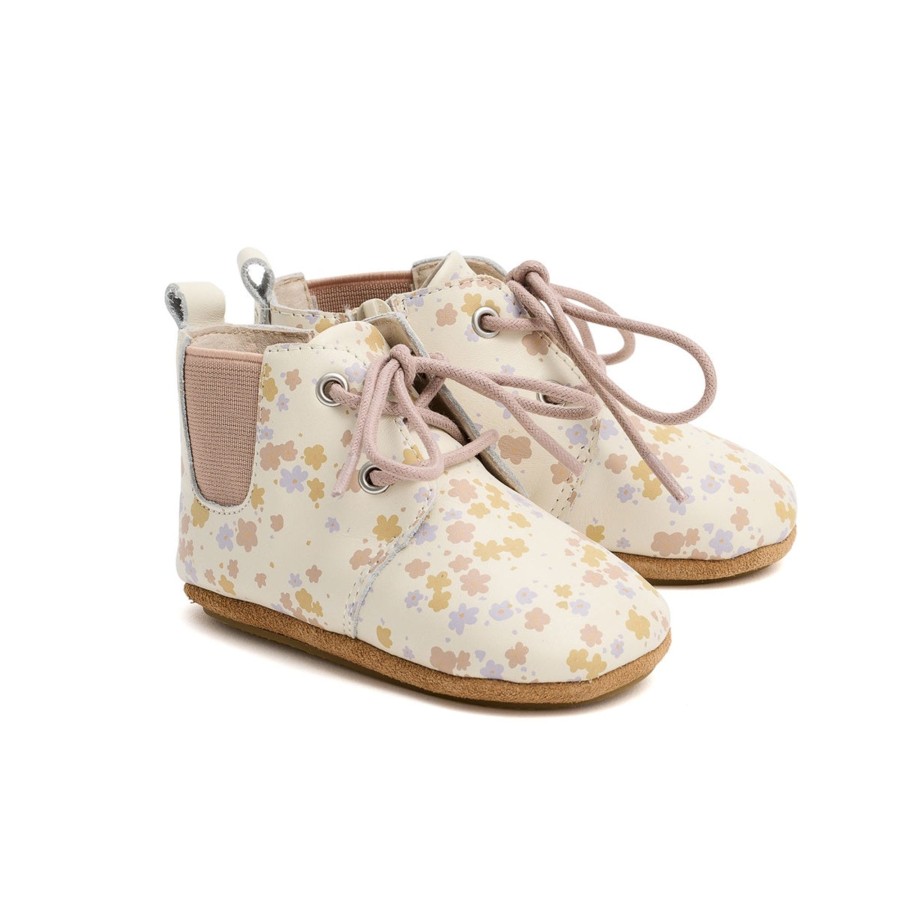 Baby [0-23M] Pretty Brave Footwear | Pretty Brave Baby Marlow Boot - Peony