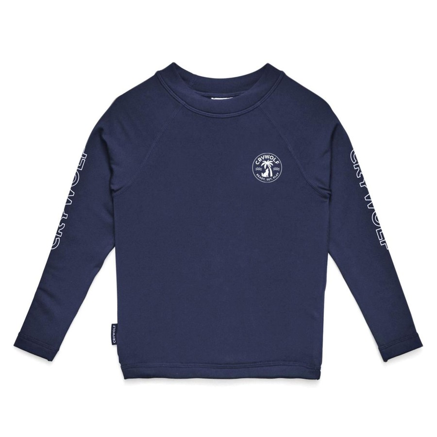 Baby [0-23M] Crywolf Swim | Crywolf Thermal Rash Vest Indigo