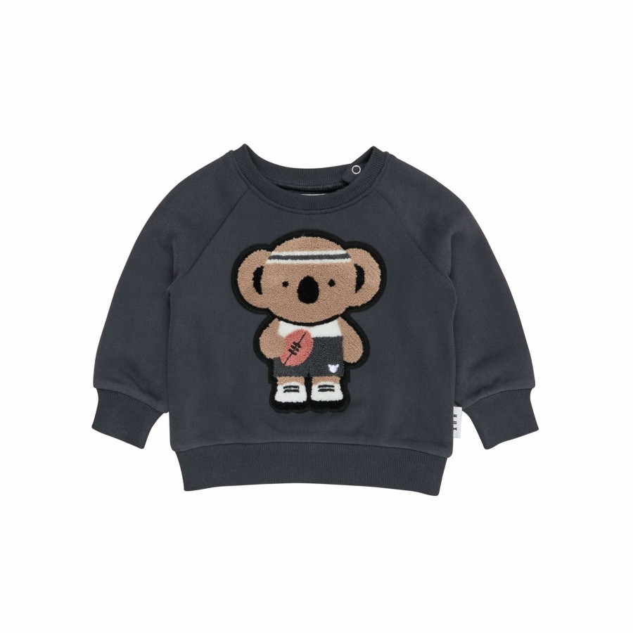 Baby [0-23M] Huxbaby Jumpers | Huxbaby Sporty Koala Sweatshirt