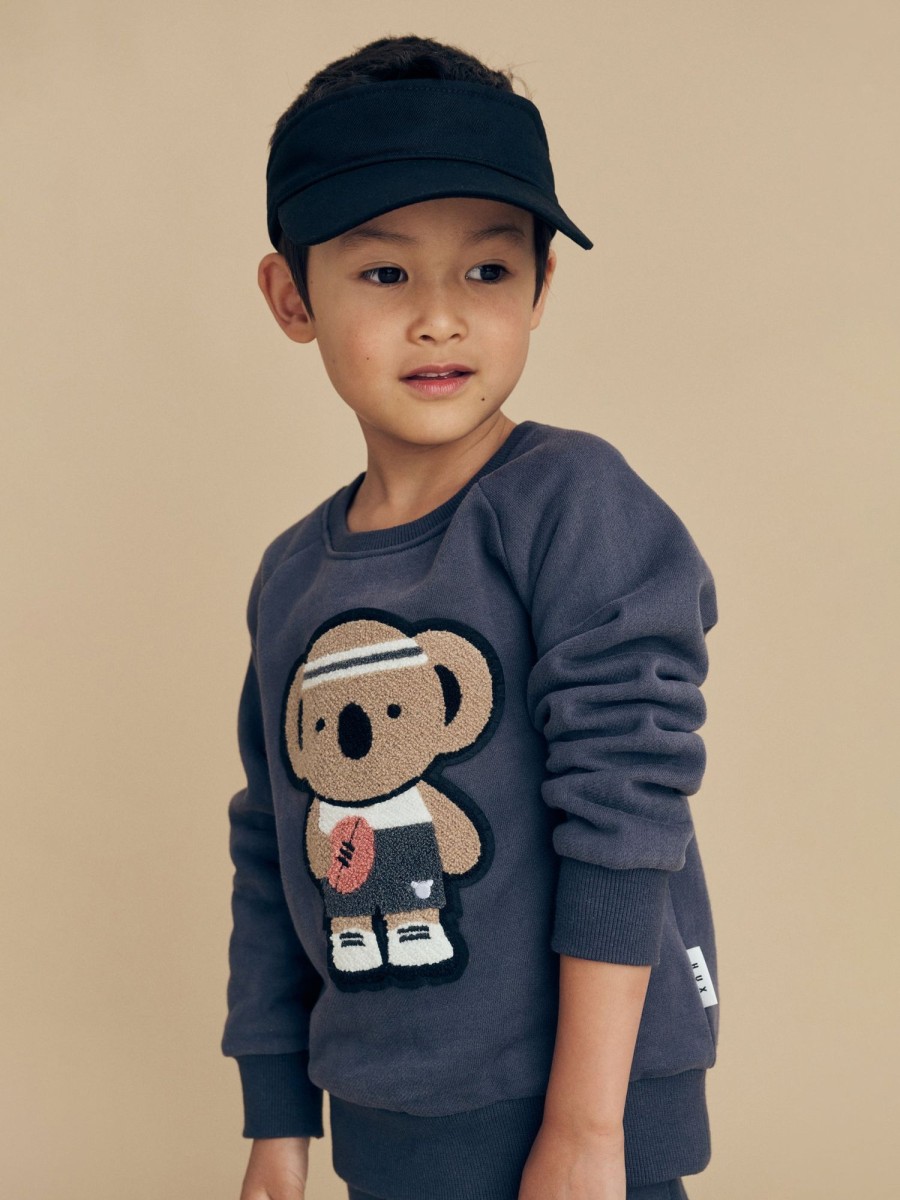 Baby [0-23M] Huxbaby Jumpers | Huxbaby Sporty Koala Sweatshirt