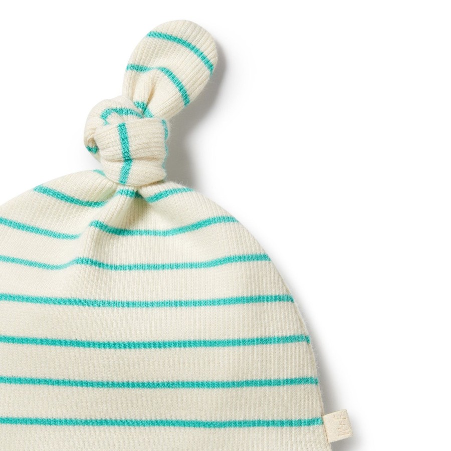 Baby [0-23M] Wilson & Frenchy Beanies | Wilson And Frenchy Organic Knot Hat Petit Green