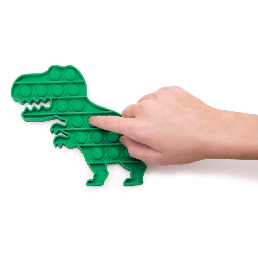 Play + Learn IS GIFT Small + Fun | Push & Pop - T Rex