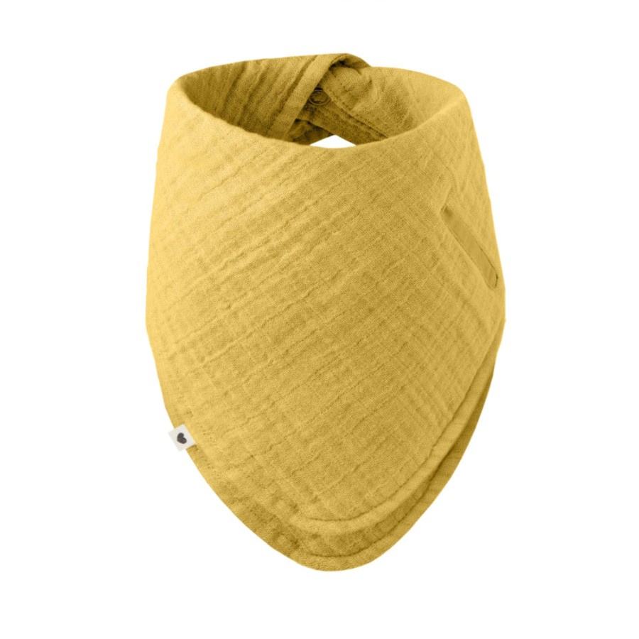 Baby [0-23M] Bibs Bibs | Bibs Bandana Bib - Mustard