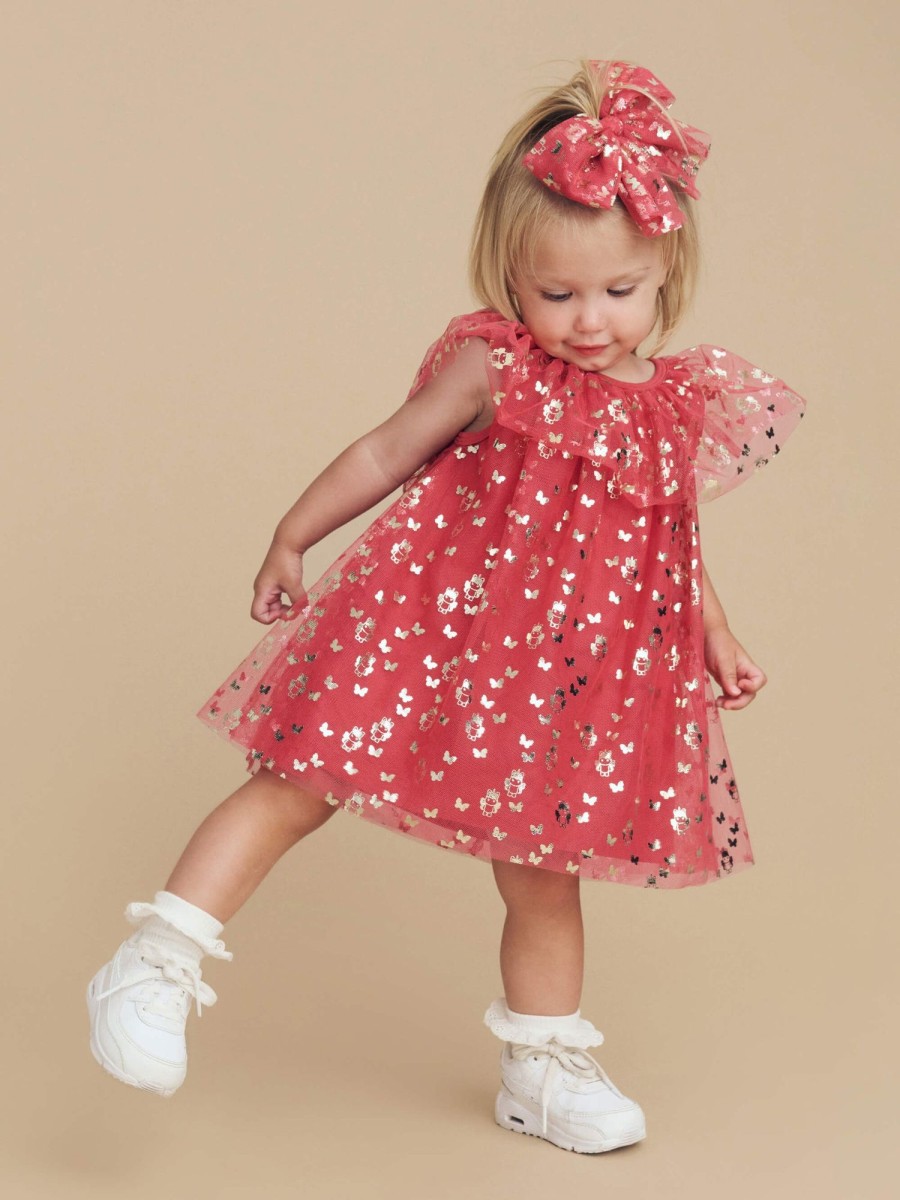 Baby [0-23M] Huxbaby Dresses | Huxbaby Festive Unicorn Wing Dress