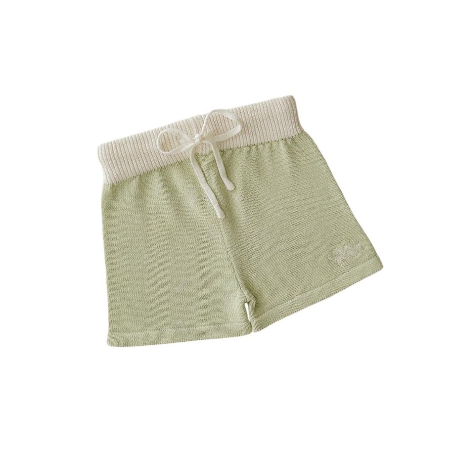 Child [2-14] Ziggy Lou Knitwear | Ziggy Lou - Shorts | Lime