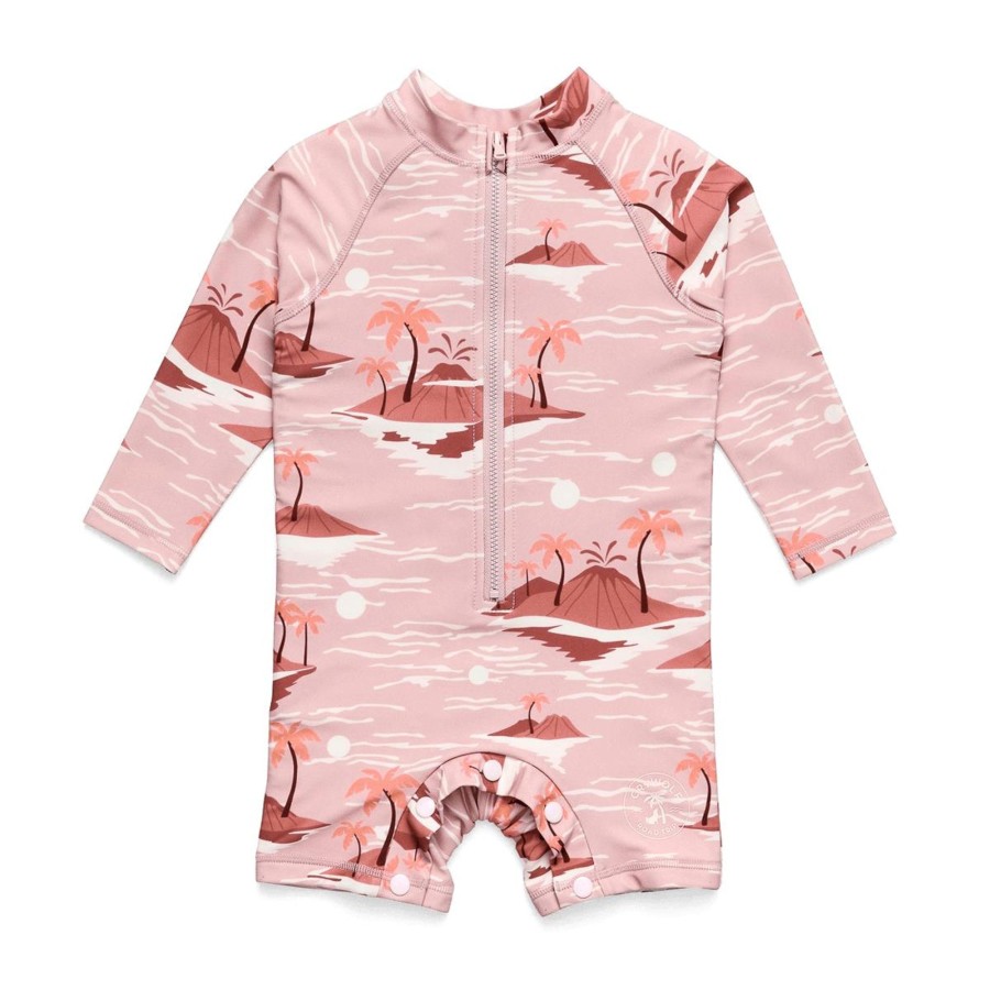 Baby [0-23M] Crywolf Swim | Crywolf Rash Suit Sunset Lost Island