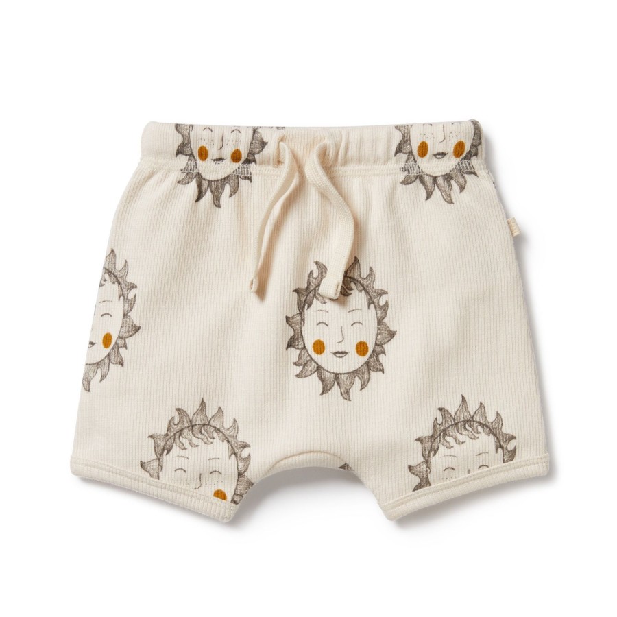 Baby [0-23M] Wilson & Frenchy Bottoms | Wilson And Frenchy Organic Tie Front Short Shine On Me