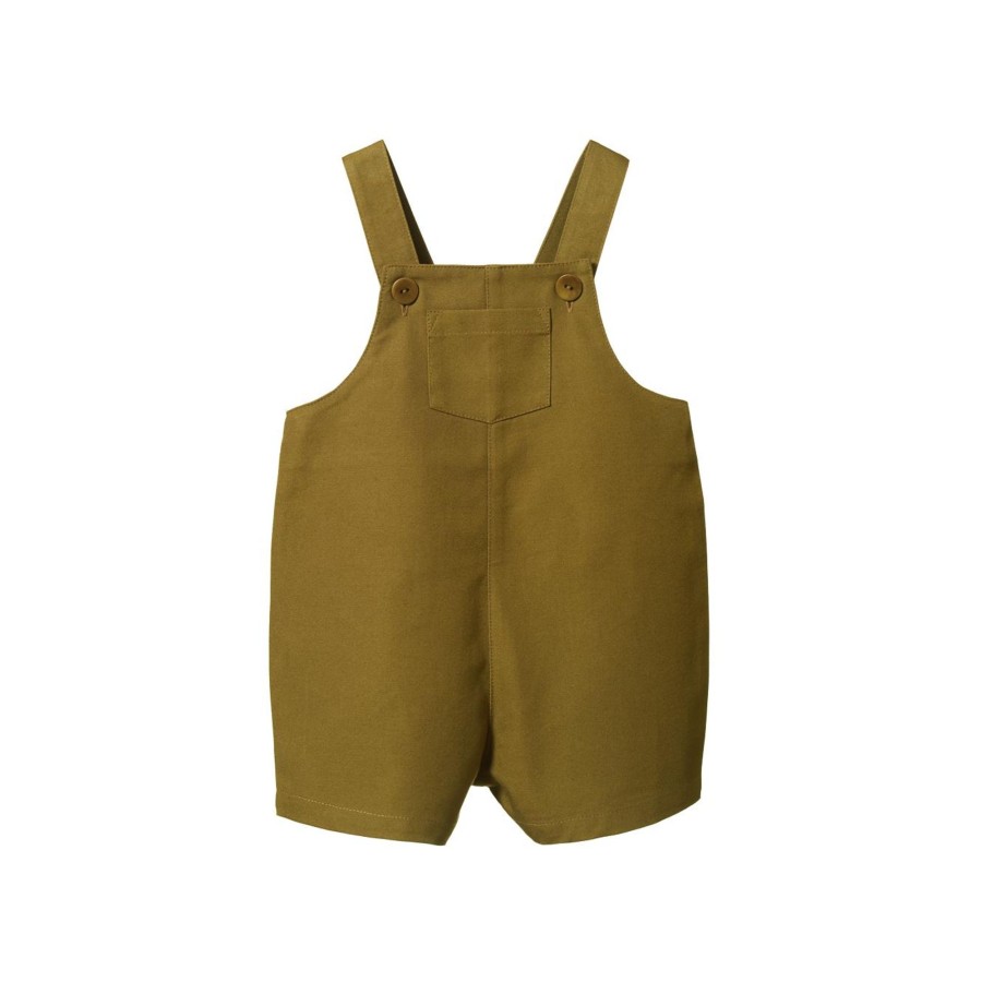 Child [2-14] Nature Baby Overalls + Playsuits | Nature Baby Tucker Overalls - Cactus