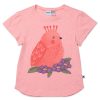 Child [2-14] Minti Tops | Minti Happy Bird Tee - Rose Marle