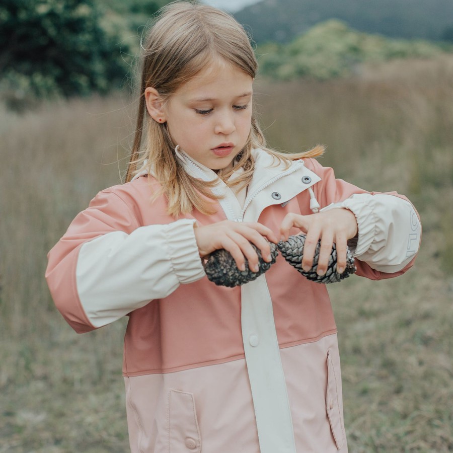 Baby [0-23M] Crywolf Rainwear | Crywolf Explorer Jacket - Rose Canyon