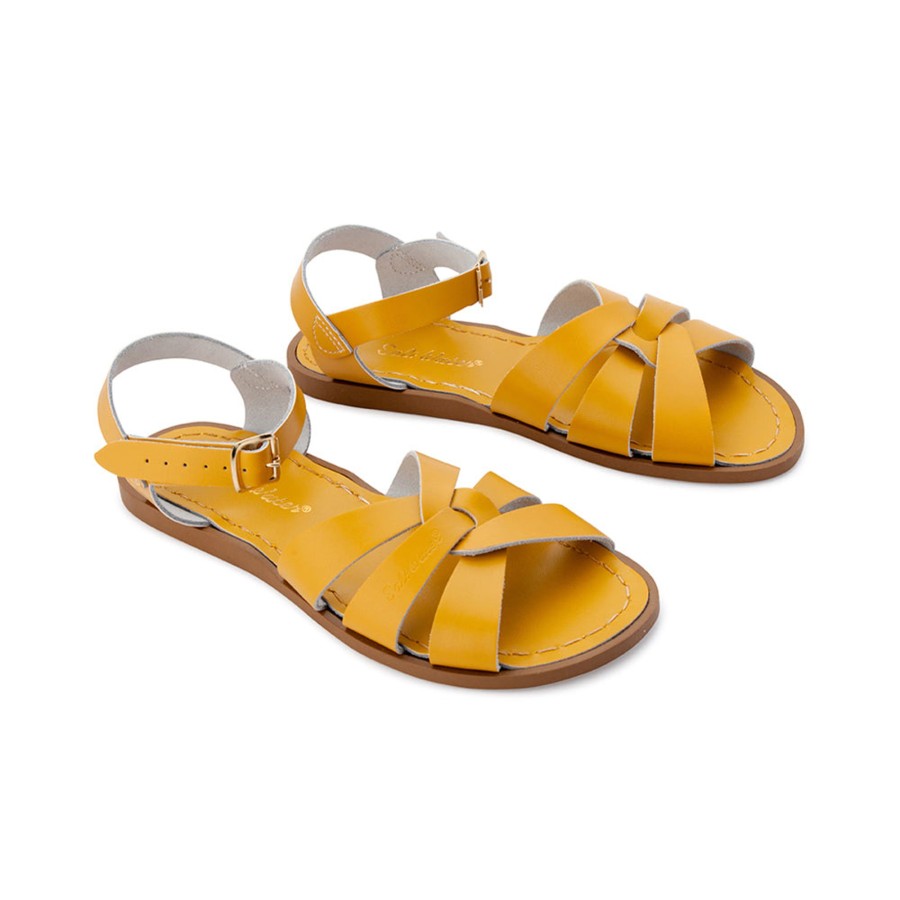 Grown Ups Saltwater Sandals | Saltwater Sandals Adults Original Mustard